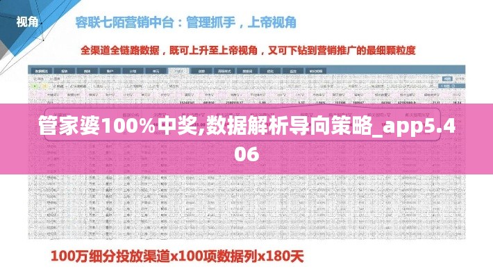 管家婆100%中奖,数据解析导向策略_app5.406