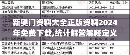 新奥门资料大全正版资料2024年免费下载,统计解答解释定义_特供款2.840