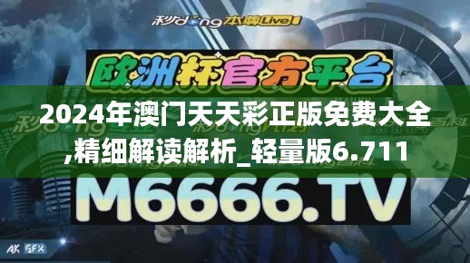 2024年澳门天天彩正版免费大全,精细解读解析_轻量版6.711