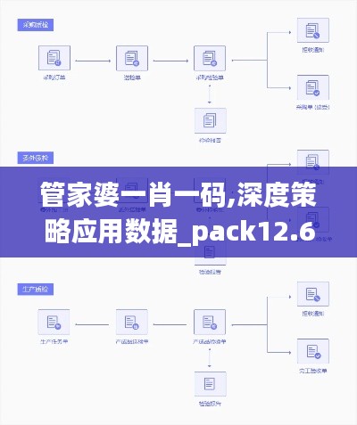 管家婆一肖一码,深度策略应用数据_pack12.691